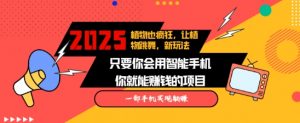 2025蓝海新玩法植物也疯狂，跳舞的植物视频有流量涨粉快，多平台去发布，轻松月入过W-网创星球