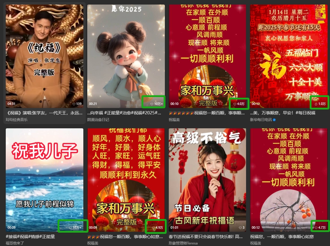银发经济新年风口,儿女祝福视频爆火,一条作品上万播放,一定要抓住-网创星球