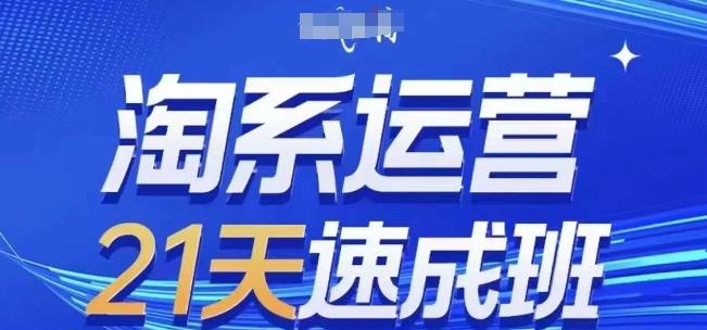 淘系运营21天速成班(更新24年6月),0基础轻松搞定淘系运营,不做假把式