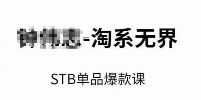 淘系无界STB单品爆款课(2024)，付费带动免费的核心逻辑，万相台无界关键词推广/精准人群的核心-网创星球